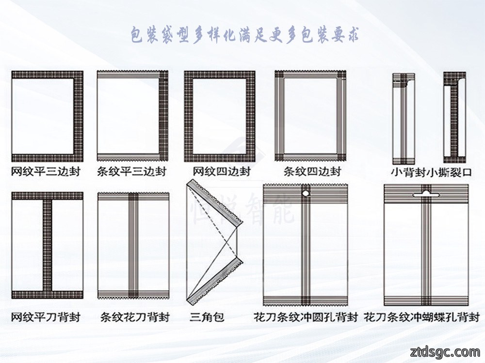 颗粒包装袋型