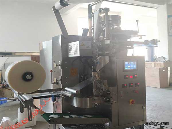 袋泡茶包装机可用于颗粒粉末冲剂的内外袋一次成型